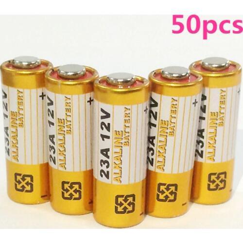 50pcs/lot Alkaline battery 12V 23A battery 12V 27A 23A 12 V 21/23 A23 E23A MN21 RC control remote controller battery RC Part
