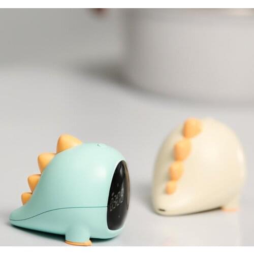 LED Digital Alarm Clock Watch Cute Little Horror Shape Electronic Desktop Clocks USB Wake Up Clock Home Office Child Gift