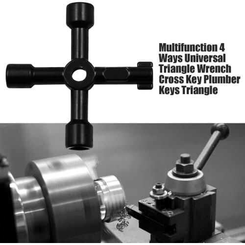 Multifunction 4 Ways Universal Triangle Wrench Key Plumber Keys Triangle For Gas Electric Meter Cabinets Bleed Radiators