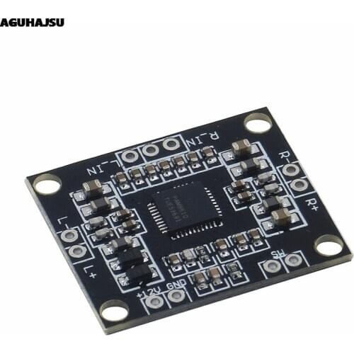 1pcs/lot PAM8610 digital power amplifier board 2 x15w dual channel stereo mini class D power amplifier board