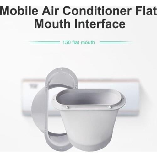 15cm Air Conditioning Exhaust Pipe Interface Exhaust Hose Tube Connector Portable Air Conditioner Window Pipe Interface