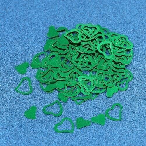 150g Die-Cut Hollow Heart Foil Table Scatters Love Heart Wedding Party Confetti Engage Anniversary Marriage Sprinkles Decoration