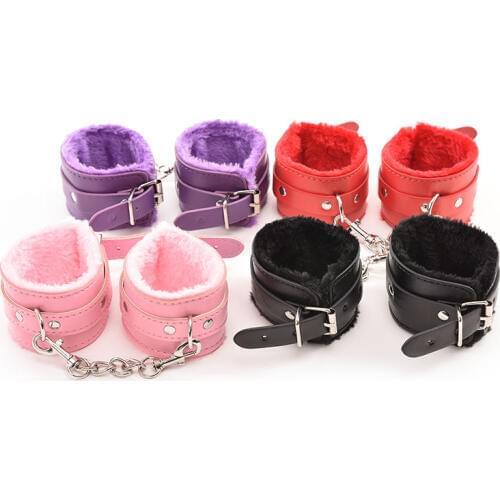 2020 1 Pcs BDSM SM PU Leather Handcuff Whip Sex Toys For Couple Adult Game Bondage Erotic Slave Flogger Sex Exotic Accessories