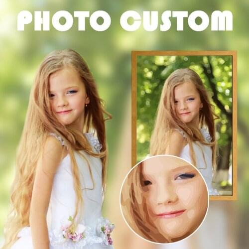 5D Diamond Painting Photo Custom Personalised Portrait Diy Diamond Mosaic Cross Stitch Kits Home Decor Diamond Embroidery