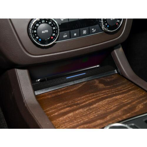 Qi Car Wireless Charger For Benz GL/GLE/GLS/ML For iPhone Xs Max Xr X Samsung S10 S9 Intelligent Infrared Fast Phone Holder