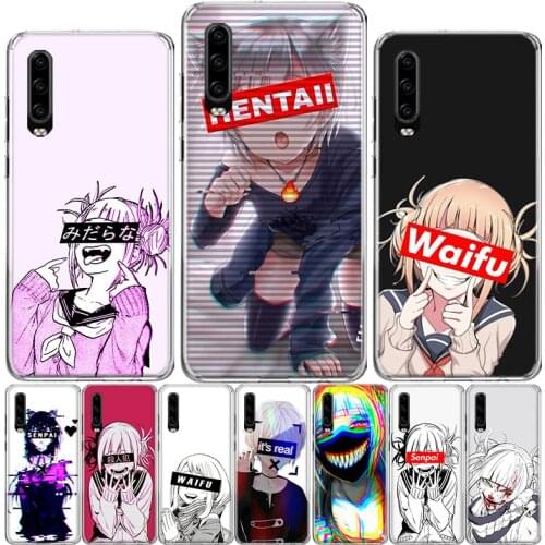 Anime Girl waifu Sugoi Senpai Phone Case For Huawei P40 P30 P20 P10 Mate 10 20 30 Lite Pro P Smart Z 2018 Plus 2019 Cover Shell