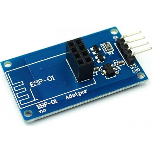 ESP8266 ESP-01 ESP01 Serial Wireless WIFI Module For Arduino Transceiver Receiver Adapter Board Raspberry Pi UNO R3 One 3.3V 5V