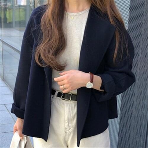 HAIMAITONG Women's Tweed Coats