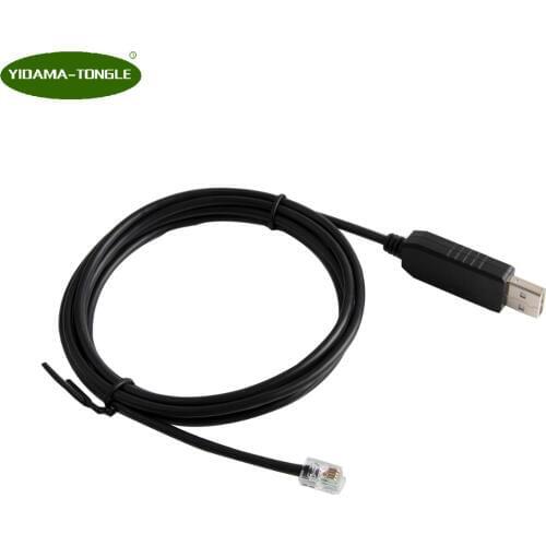 Meade etx-127 505 Telescope Control Cable USB to RJ10 RS232 Serial Converter Adapter Extension Cable CP2102 Serial 4p4c cord