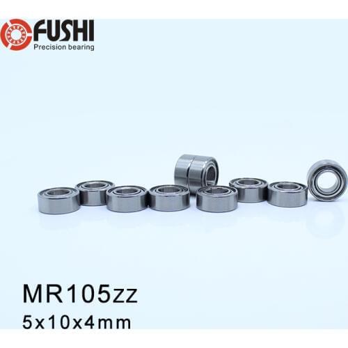 MR105ZZ ABEC-1 (500PCS) 5X10X4mm Miniature Ball Bearings L-1050ZZ