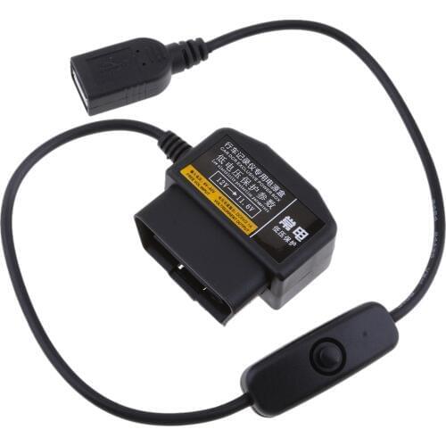 Cheap Car Dash Cam Hardwire Kits 12V/36V to 5V Recorder Power Adapter Step Down Cable for DVR GPS