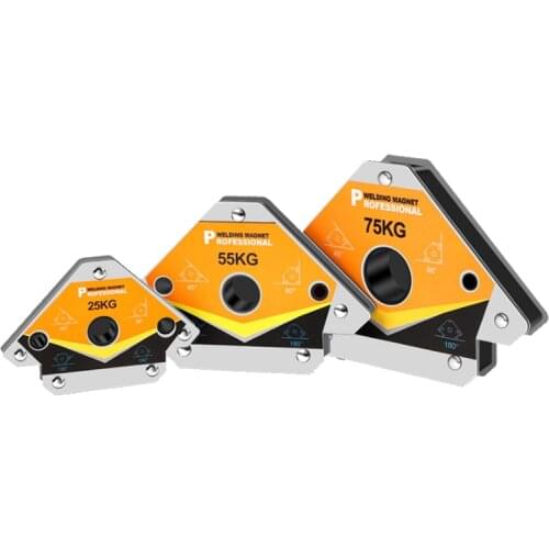 New Strong Magnetic Welding Angle Frame Iron Suction Welding Right Angle 90 Degree Welding Positioner Welding Auxiliary Tools