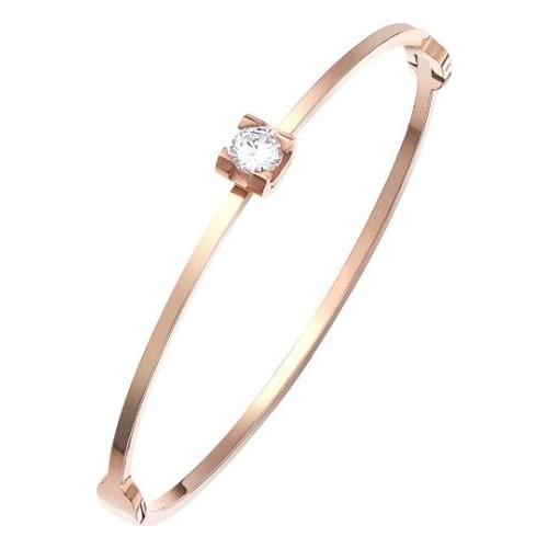 New Fashion Women Bracelets for Women Charms Womens Bangle Crystal Engagement Gifts EXE871