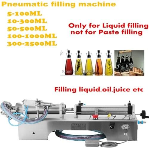 One Head Semi Auto Pneumatic E-liquid Filling Machines water bottle filling machine,essential oil Filling machine liquid filler
