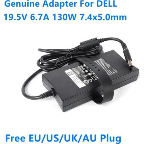 Genuine LA130PM121 19.5V 6.7A 130W DA130PE1-00 AC Adapter For DELL Inspiron 5150 7569 Precision 3540 Laptop Power Supply Charger