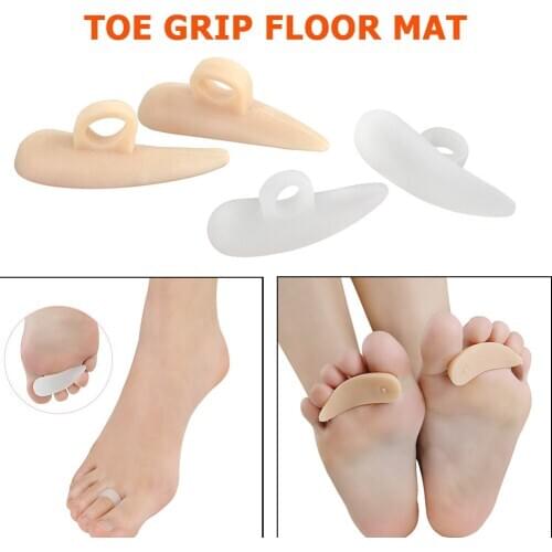 1Pair Toe Separator Hallux Valgus Bunion Correction Straightener Foot Pads Big Toe Separator Orthotics Protector Feet Care