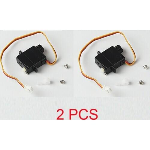 2PCS Wltoys V977 V930 V966 V988 V931 / XK A600 K100 K110 K123 K124 Servo Rudder Servos RC Helicopter Spare Parts Accessories
