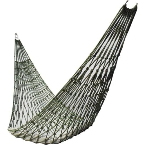 Mesh Swing Sleeping Hanging Bed Portable Nylon Camping Hammock Rope Reticular Outdoor Furniture Garden Picnic Travel Camping