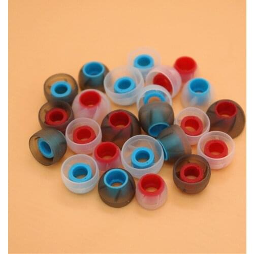12Pairs 4.5mm Silicone Ear Tips Earbuds for KZ ED10 ED8m ED11 Earphone and Other 4.5mm-6.5mm In Ear Earphones Soft Ear Tips Gels