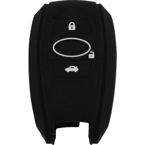 Silicone Key Case Shell For Subaru Outback Legacy Impreza BRZ WRX Accessories Key Cover for Subaru Forester Sti XV Crosstrek