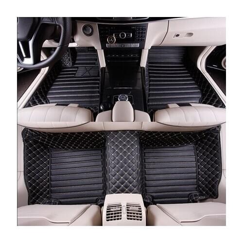 No Odor Custom Full Covered Special Car Floor Mats for Chrysler 300 300C Grand Voager Waterproof Durable Carpets