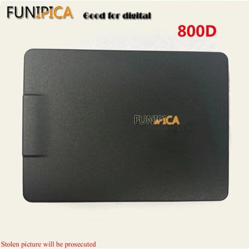 Original Used For Canon For EOS 800D Rebel T7i Kiss X9i 77D LCD Display Screen Protect Back Cover Shell Part