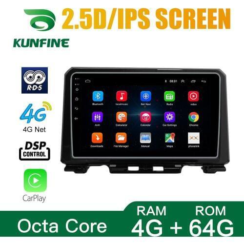 Car Radio For Suzuki JIMNY 2018-2020 Octa Core Android 10.0 Car DVD GPS Navigation Player Deckless Car Stereo Headunit Radio