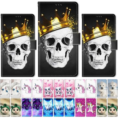Cool Funny Cute Flip Phone Case For apple iPhone SE 2020 11 Pro Max X XS XR 6 6S 7 8 Lion Unicorn Horse Skull Capa Cover P08F
