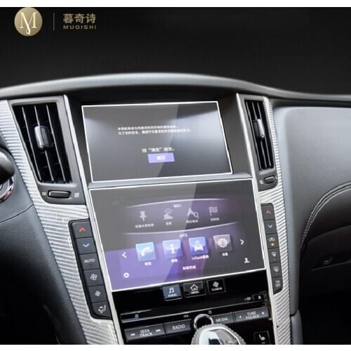 For Infiniti Q50 Q60 2016-2020 Car GPS navigation film LCD screen Tempered glass protective film Anti-scratch Film Accessories