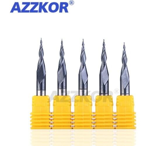 Double-edged Oblique Coating Ball Cutter Taper Ball End Milling Cutter Metal Embossed Lengthened Tungsten Steel Alloy Cutter