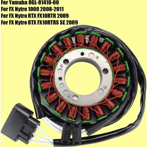 Stator Coil for Yamaha FX Nytro 1000 FX Nytro RTX XTX MTX SE 153 162 8GL-81410-00