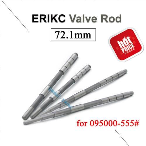 ERIKC 095000-555# Control Valve Piston Engine Valve Tappet Length=72.1mm for Injector Valve Plate Rod 095000-5550 (33800-45700)