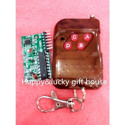 YYT Key Wireless Control Kits New Hot Sale IC PT2262/2272 4CH 315mhz Electrical Receiver Module Russia Brazil