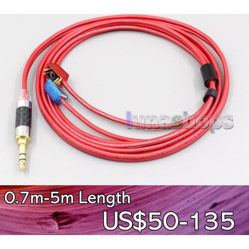 LN006693 4.4mm XLR 2.5mm 99% Pure PCOCC Earphone Cable For Etymotic ER4B ER4PT ER4S ER6I ER4 2pin