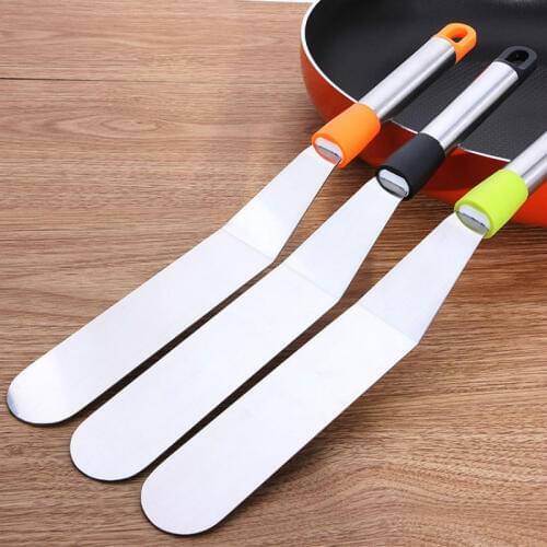 PP plastic handle stainless steel Butter Spatula Cheese Knife Forked Tip Serrated Hole Butter Fork Slicer Cutter 10pc/lot