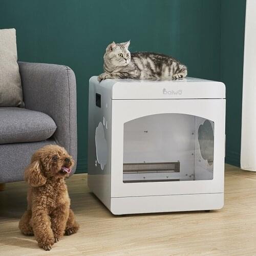 Low Noise Cat Smart Hair Brush Blow Dryer Pet Supplies Plastic Pet Dryer Machine Dog Cat Hair Dryer Brush Pet Grooming Dryer