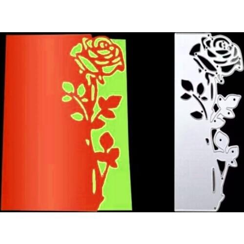 Rose Flower Metal Die Cutting Dies For DIY Scrapbooking Photo Album Decorative Template