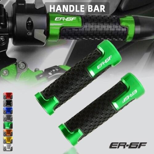 Motorcycle Accessories handlebar grips for Kawasaki ER6F ER-6F 2006-2018 2011 2012 2013 2014 2015 2016 2017 Moto handle bar grip