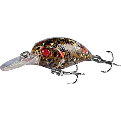New 1PCS Wobblers Quality Crankbait Simulation Fishing Lure 4.5cm 3g Jerkbait Floating Hard Bait Bass Carp Pesca Fishing Tackle