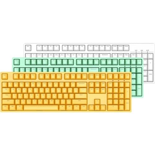 2021 new mechanical keyboard, cherry axis tea axis red axis pink girl lovely girl heart C200 / c210