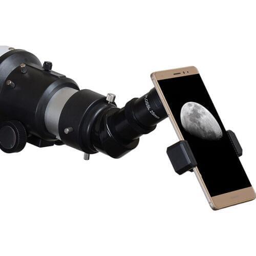 Powerful 25mm Eyepiece HD Telescope Accessories Universal Mobile Phone clip Observation Shooting Multi-layer Broadband Coating