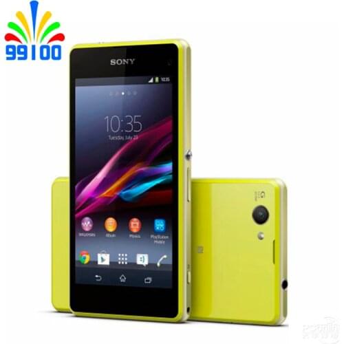 Original Sony Xperia Z1 Compact D5503 4.3" Unlocked Mobile phone GSM 3G&4G Android Quad-Core WIFI GPS 2GB RAM 16GB ROM