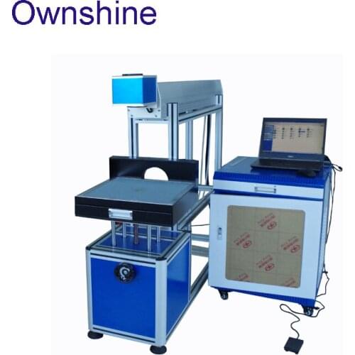 Beijing EFR brand source 60 watt CO2 glass tube laser marking machine for from RAY FINE