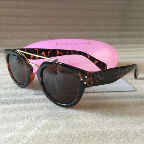 Zowensyh Fashion Mens fashion sunglasses metal frame sunglasses UV protection UV400 CL women sun glasses