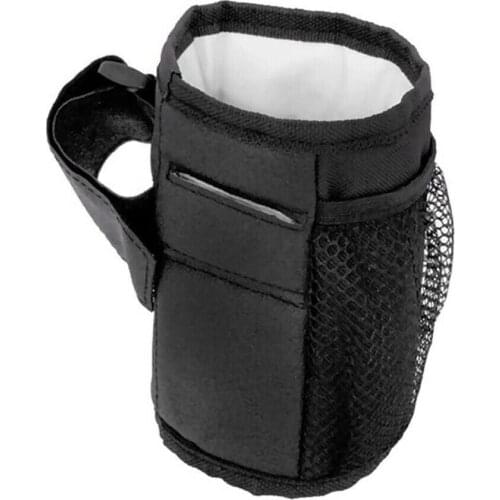 Universal Drink Bottle Cup Holder For Wheelchair Knee Walker Rollator Stroller Bike 10*14cm Waterproof Cloth bicycle cup holder