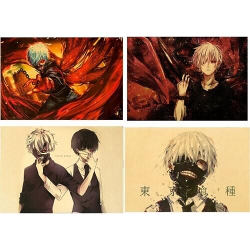 Animation Tokyo Ghoul Poster Diamond Painting DIY 5D Cross Stitch Full Round Diamond Embroidery Mosaic Home Decoration