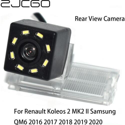 ZJCGO Car Rear View Reverse Back Up Parking Waterproof Camera for Renault Koleos 2 MK2 II Samsung QM6 2016 2017 2018 2019 2020