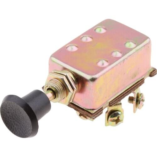 Automotive Push Pull Power Switch to Control Headlight Turn Signal Light High Quality Plastic and Metal Push and pull switch