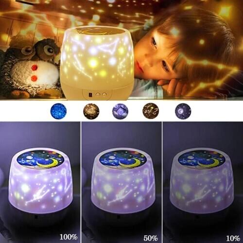 Colorful Starry Sky Galaxy Projector Blueteeth USB Voice Control Music Player LED Night Light USB Charging Projection Lamp Gift