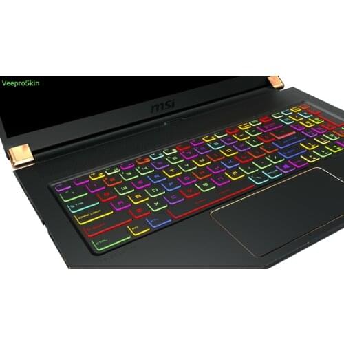 For MSI GS75 GL72 GL72M GF72VR GE73VR GL73 GP73 WE73 GS73 GS73VR GT73 GT73VR GE75 17.3 inch Ultra Thin Tpu Keyboard Covers